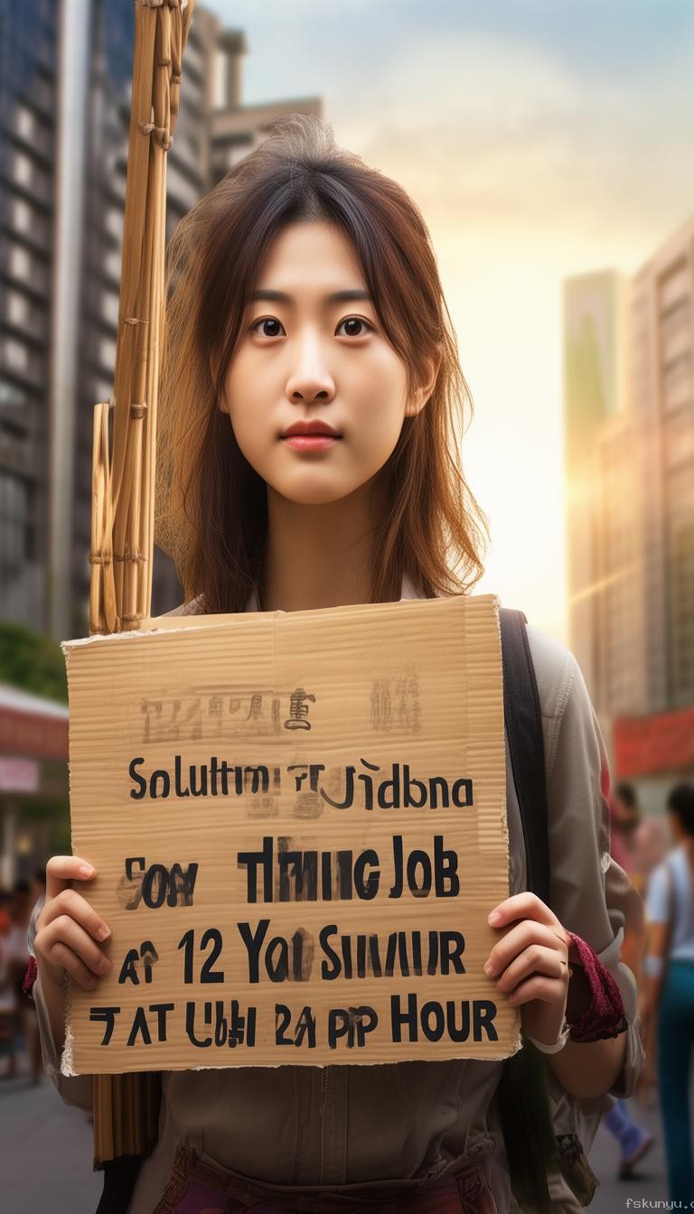 高考扁担女孩找到时薪12元暑假工问题解决方案